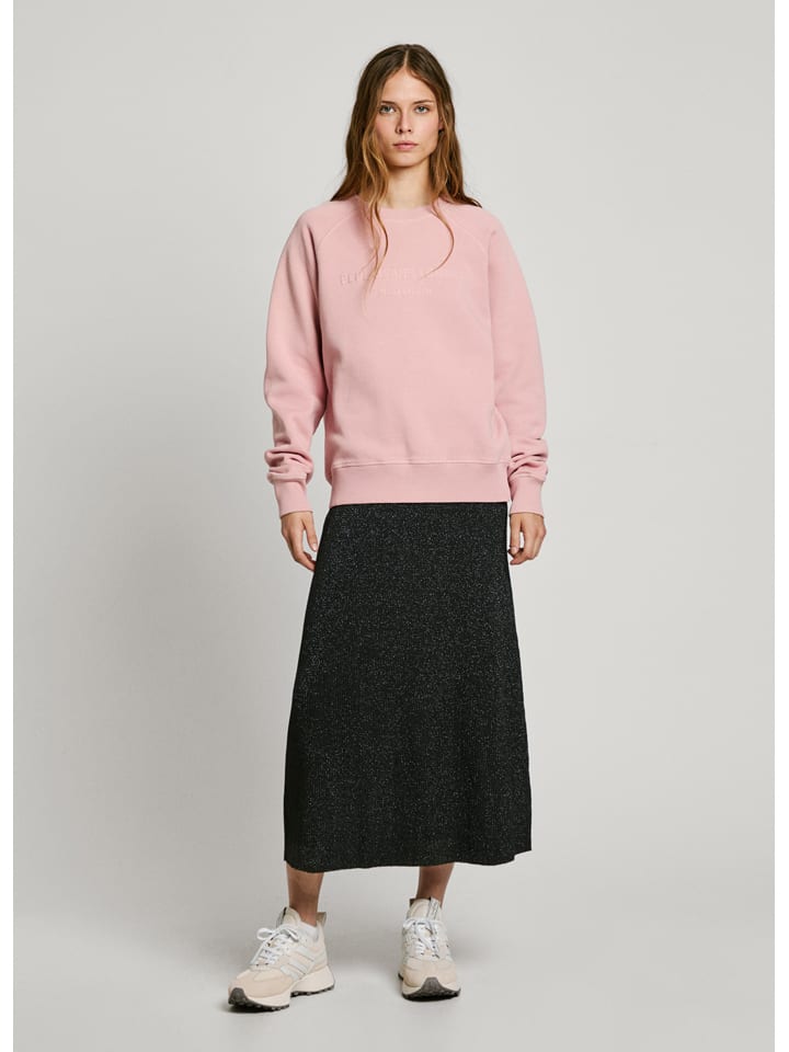 Sweatshirt "Lindy" in Rosa