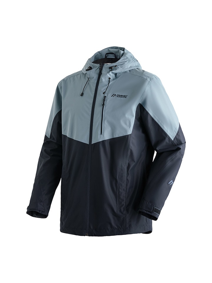 Funktionsjacke in Hellblau/ Dunkelblau