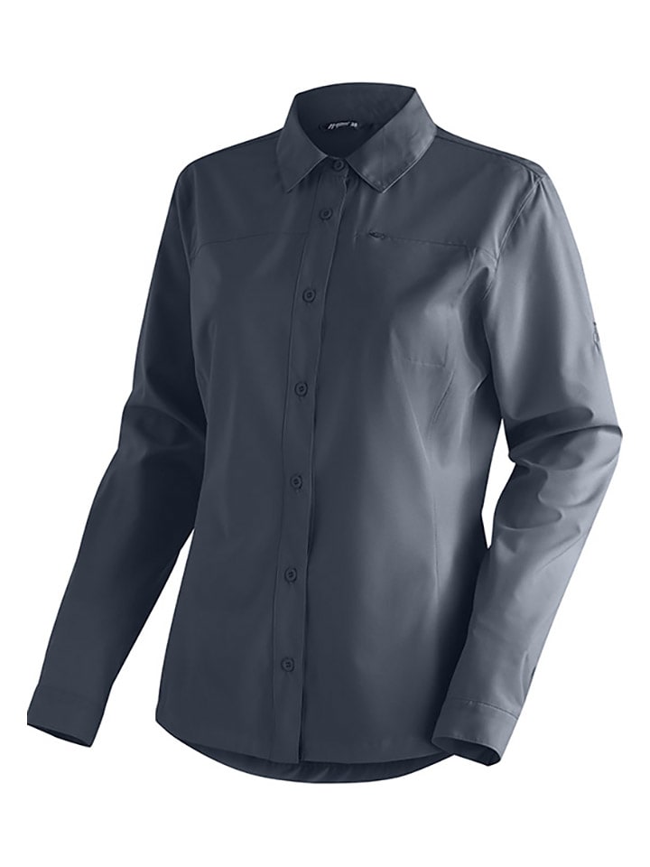 Functionele blouse donkerblauw