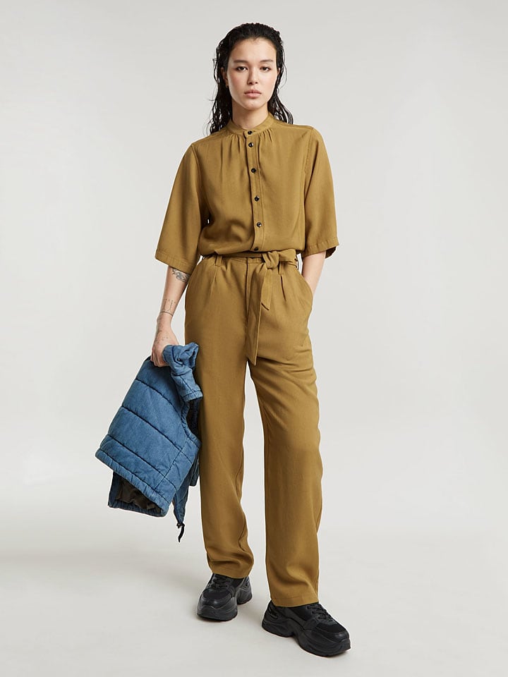 Jumpsuit in Ocker