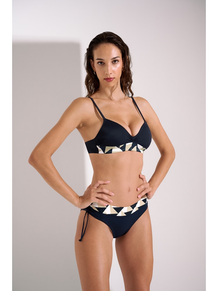 Bikini-Oberteil in Dunkelblau