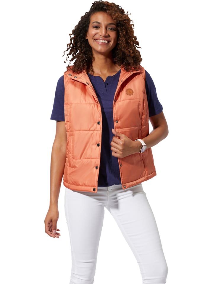 Weste in Orange