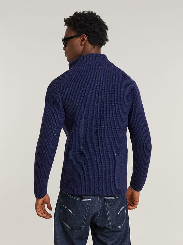 Cardigan Sweater G Star Herren Strickjacke Denim G Star Raw Pulli