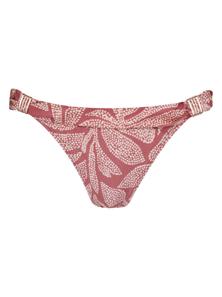 Bikini-Hose "Akamu" in Rot/ Weiß