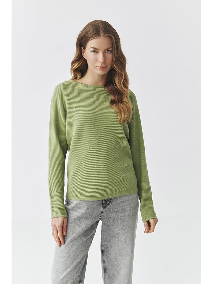 Sweter w kolorze jasnozielonym