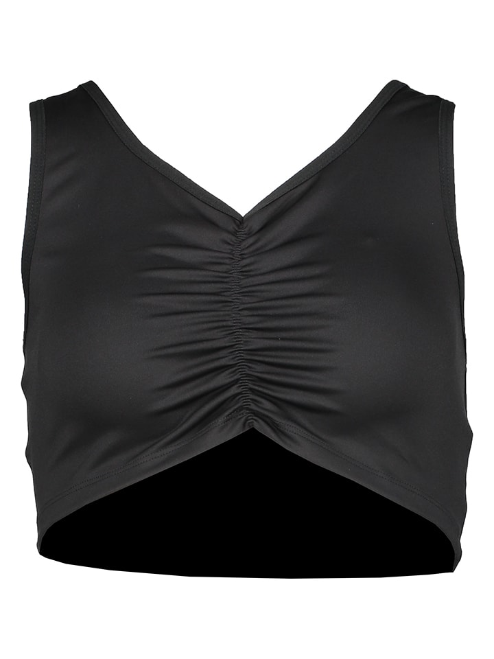 Top w kolorze czarnym