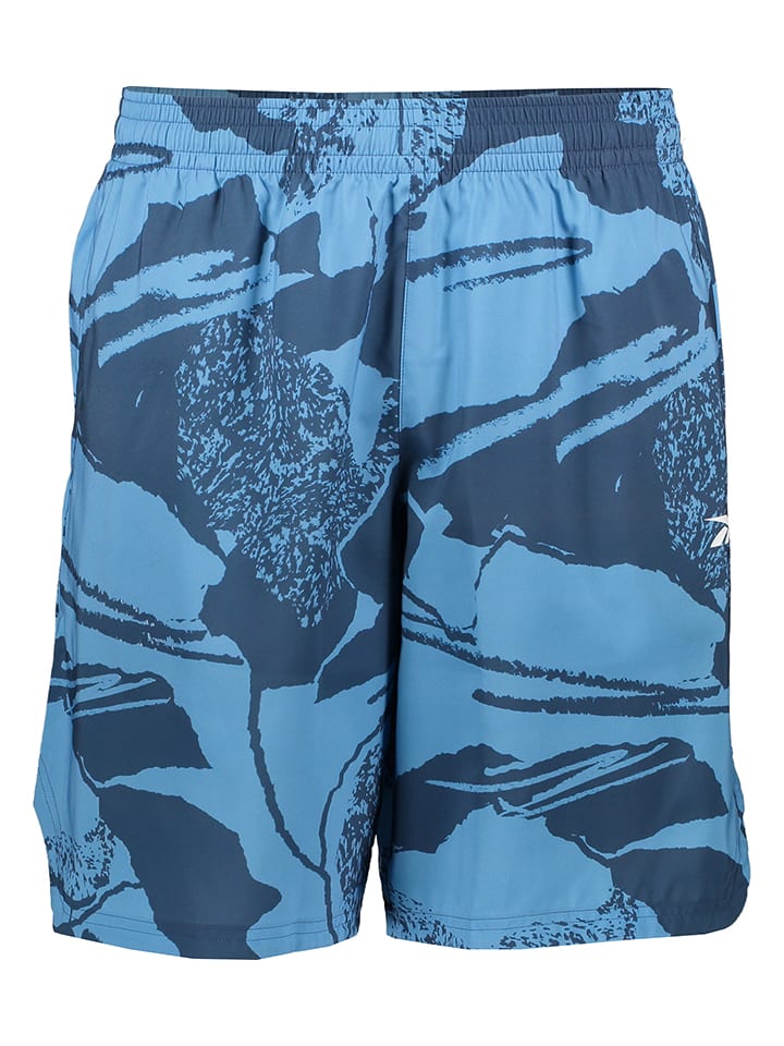 Trainingsshort lichtblauw/blauw