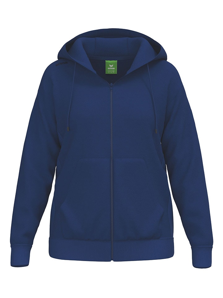 Sweatjacke in Dunkelblau