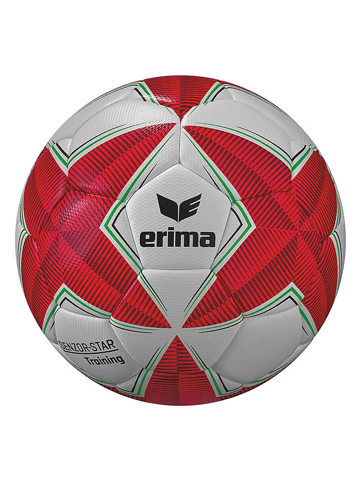 Fußball "Senzor Star Training" in Grau/ Rot