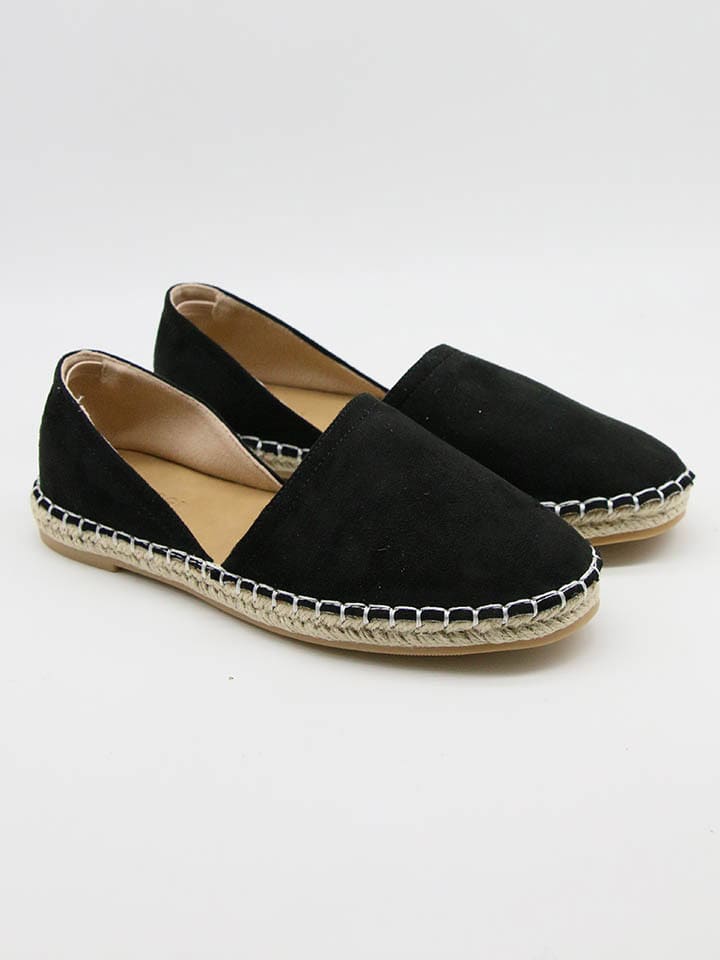 Espadrilles in Schwarz