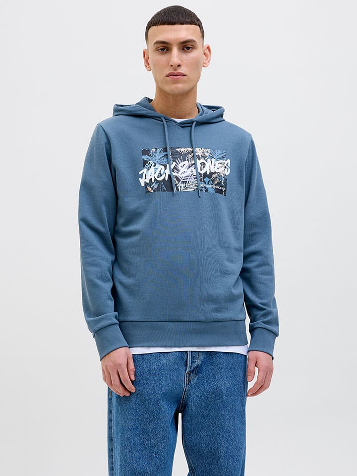 Hoodie "Hawaii" blauw
