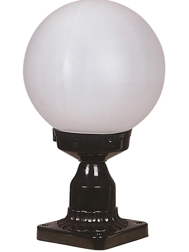 Lampa zewnętrzna w kolorze czarno-białym - 35 x Ø 20 cm
