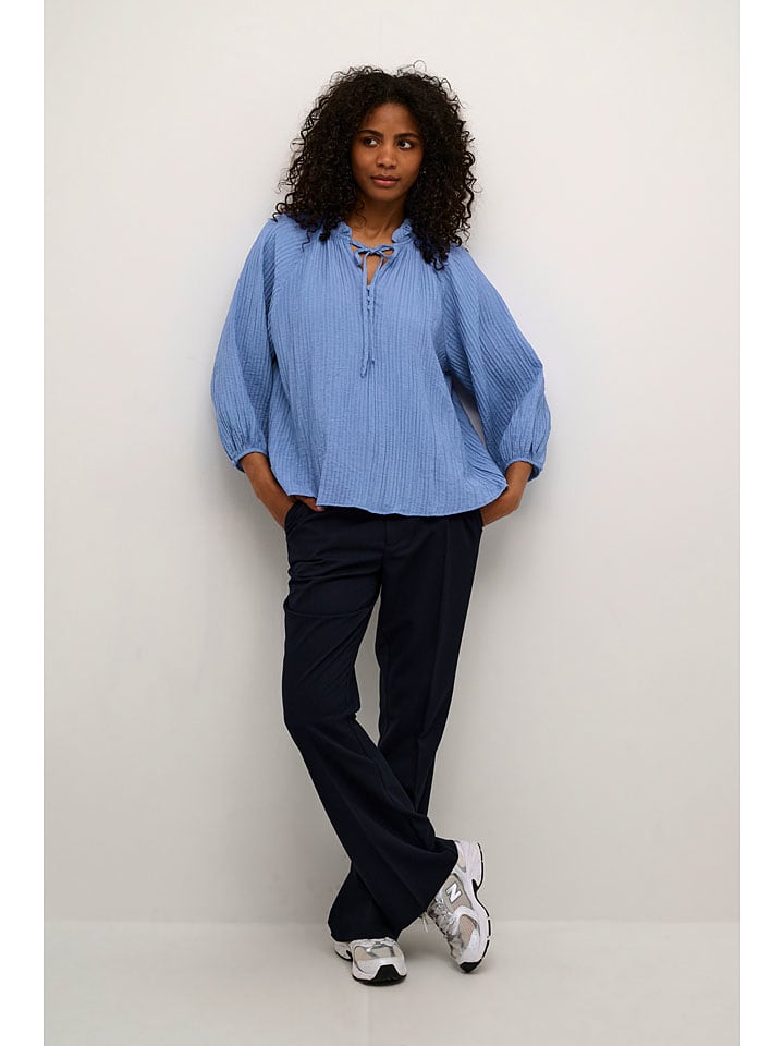 Bluse "Lianna" in Hellblau