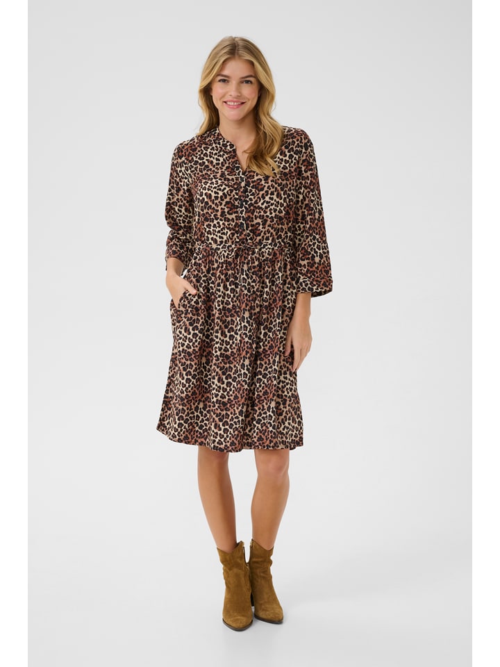 Kleid in Braun