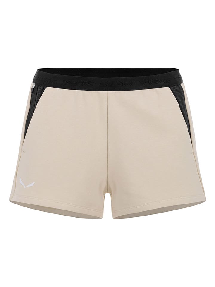 Funktionsshorts in Beige/ Schwarz