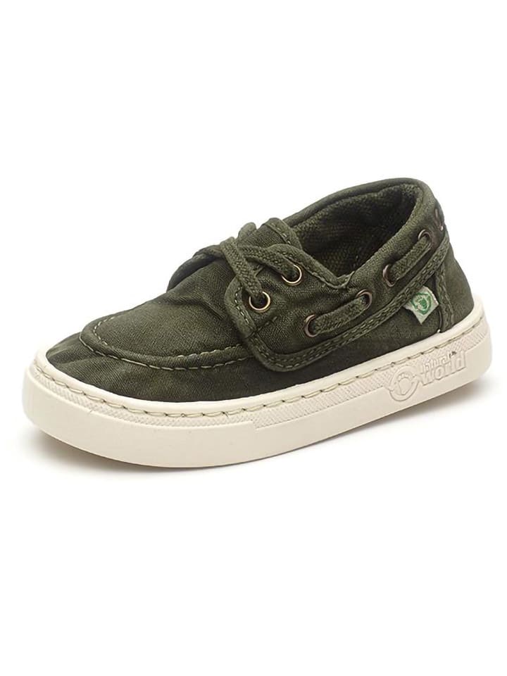 Schnürschuhe in Khaki