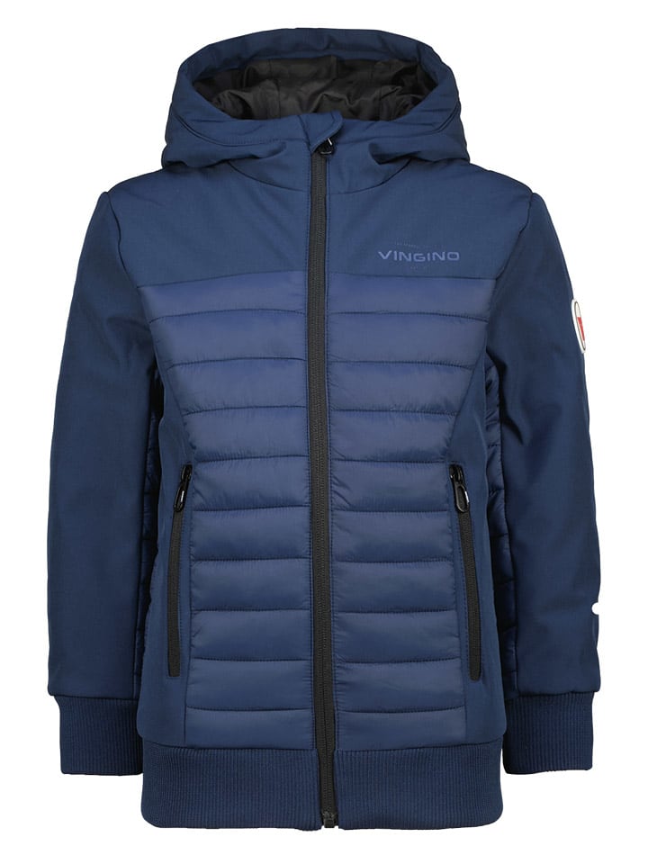 Steppjacke in Dunkelblau