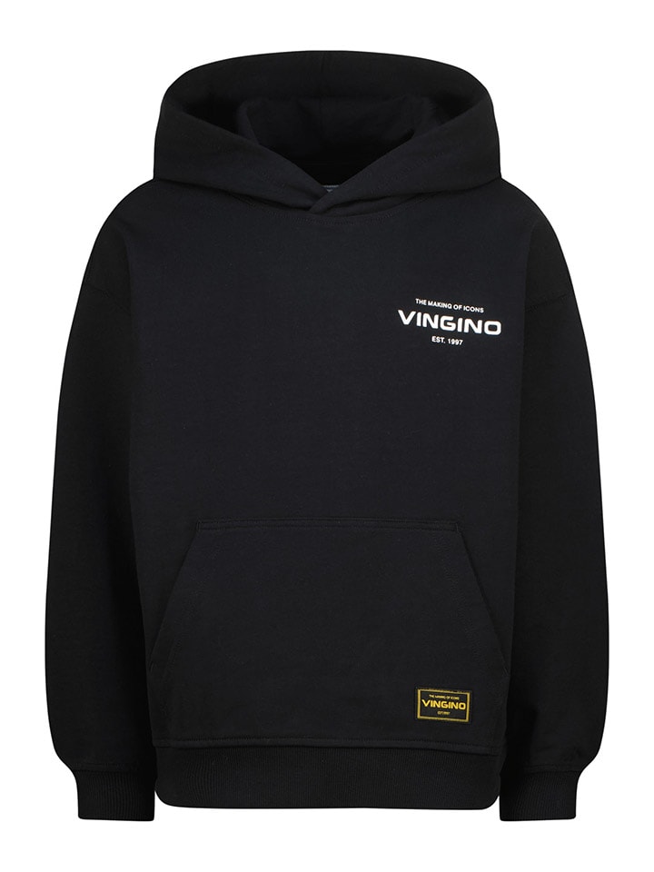 Hoodie in Schwarz