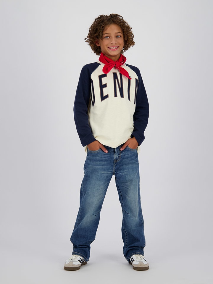 Spijkerbroek - relaxed fit - blauw
