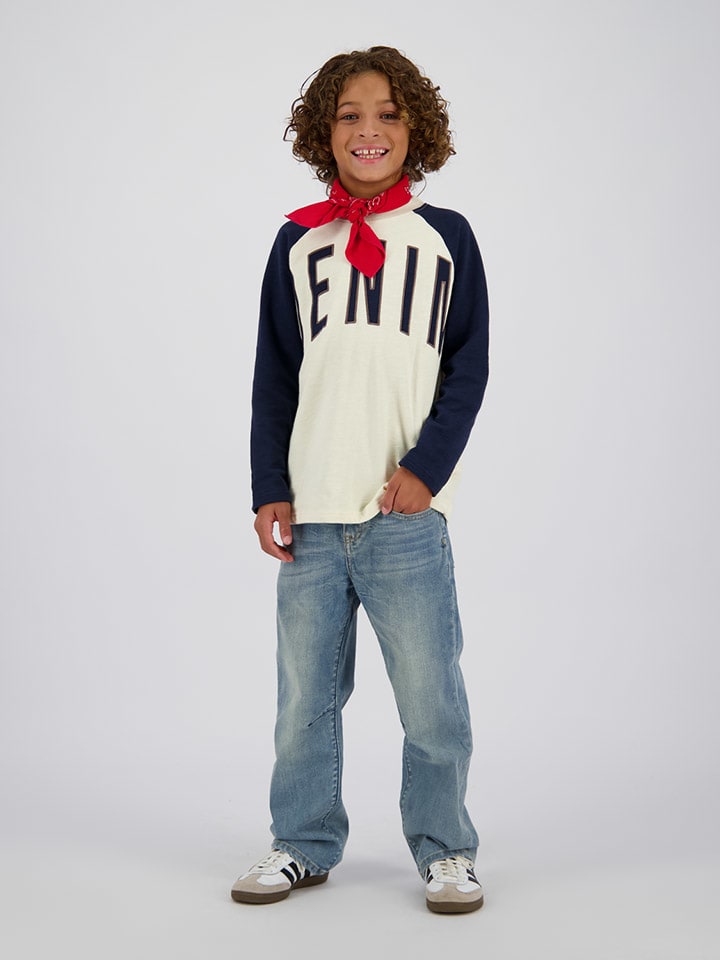Spijkerbroek - relaxed fit - lichtblauw