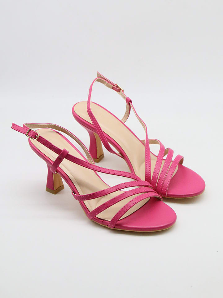 Sandaletten in Pink