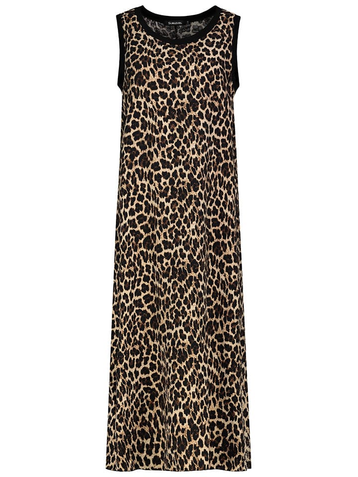 Jurk bruin/beige