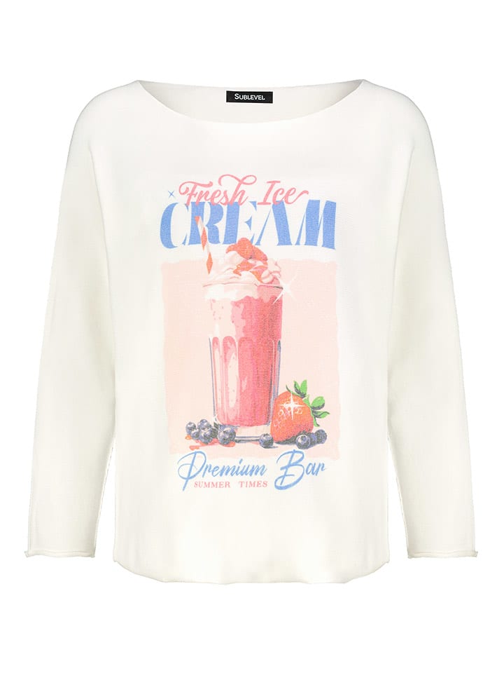 Pullover in Creme