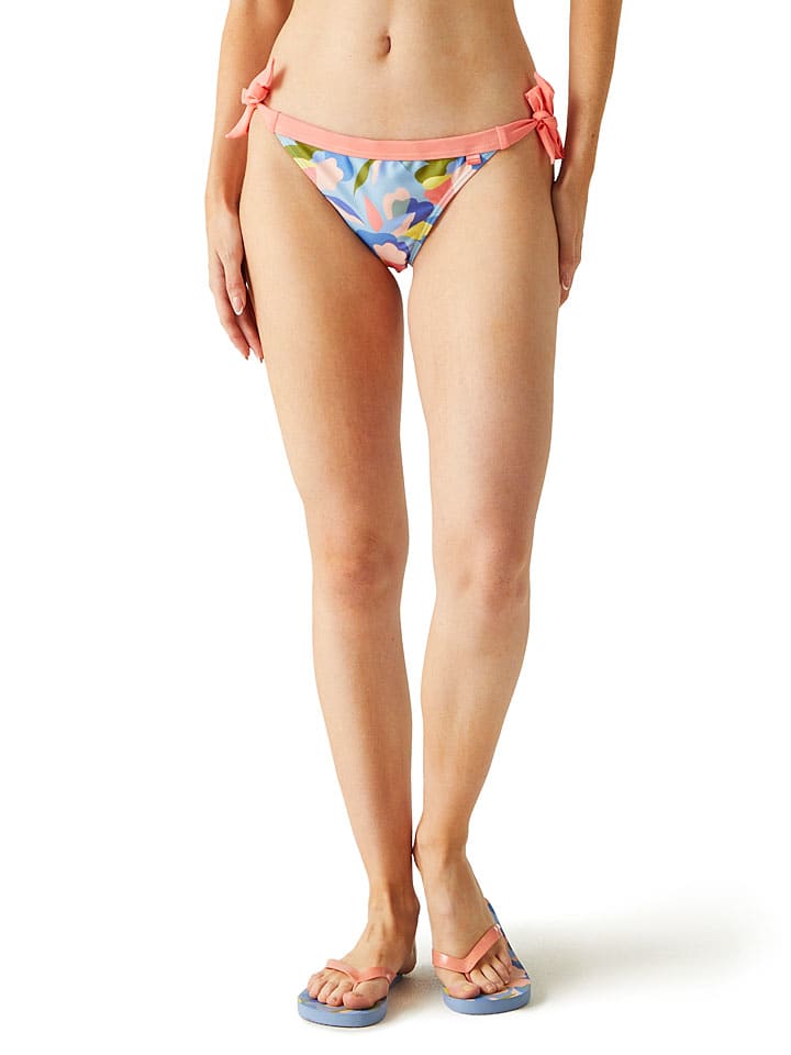 Figi bikini "Flavia" w kolorze błękitno-jasnoróżowym