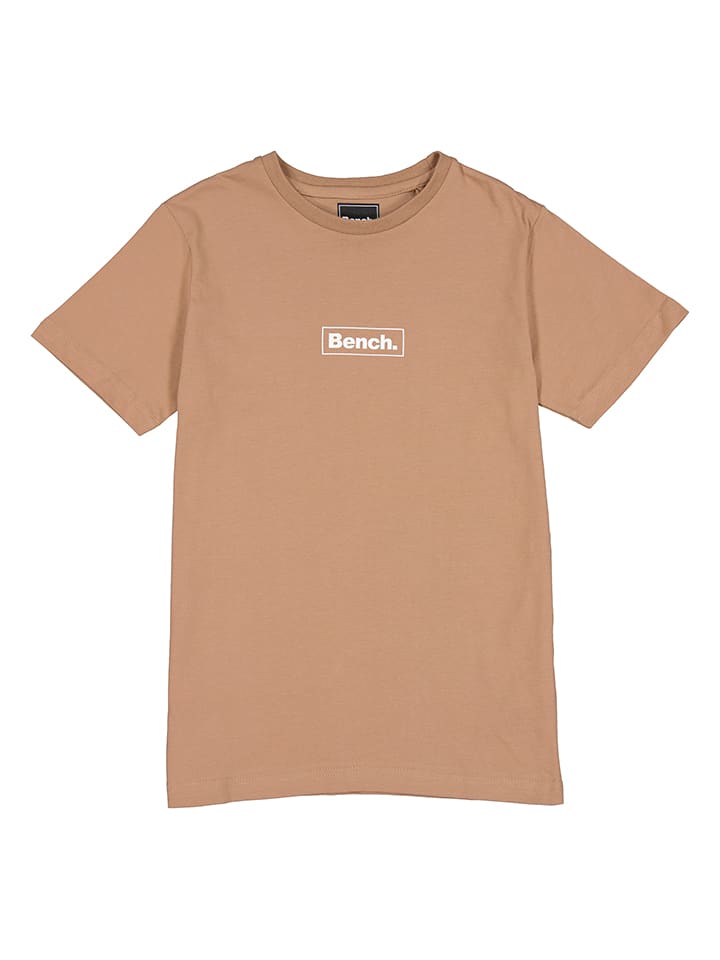 Shirt "Angus" in Hellbraun in Dunkelblau/ Hellbraun