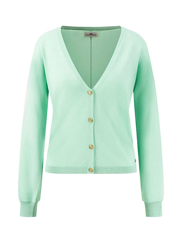 Cardigan in Grün