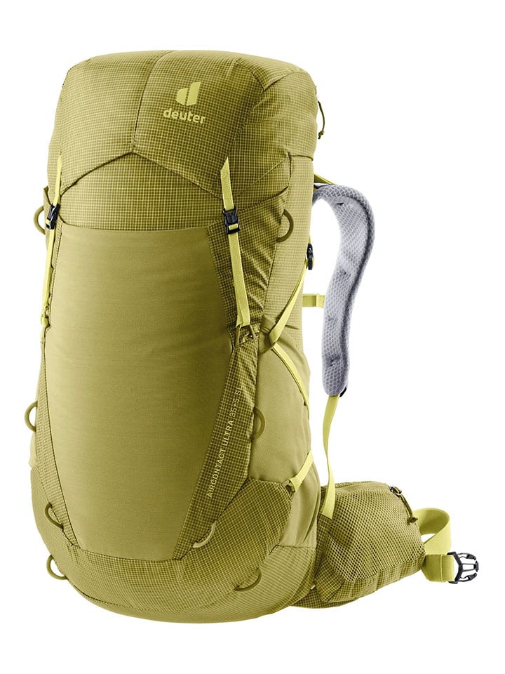 Trekkingrugzak "Aircontact Ultra 35+5" groen - (B)25 x (H)68 x (D)22 cm
