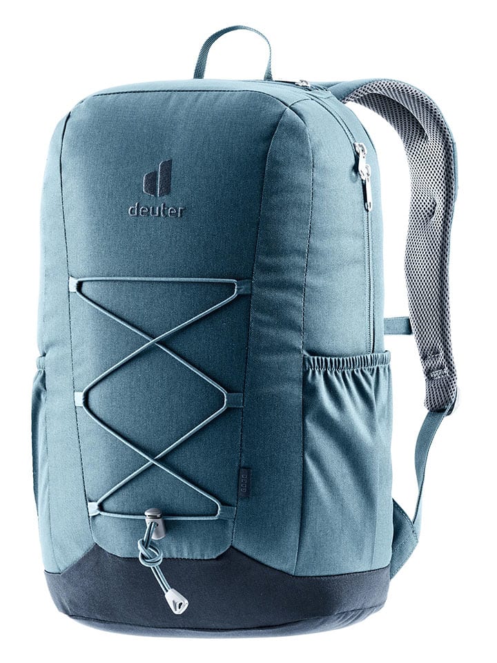 Rucksack "Gogo" in Blau - (B)27 x (H)46 x (T)19 cm