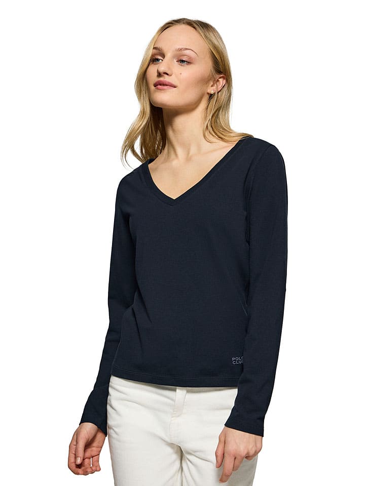 Longsleeve donkerblauw