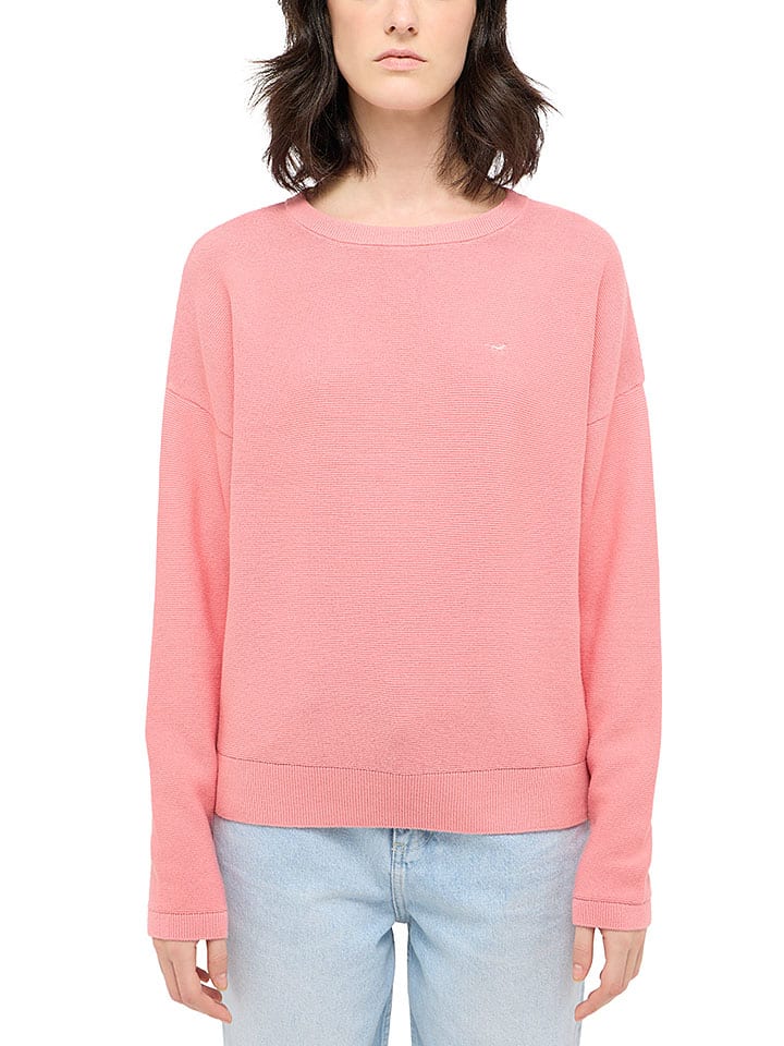 Sweter w kolorze jasnoróżowym