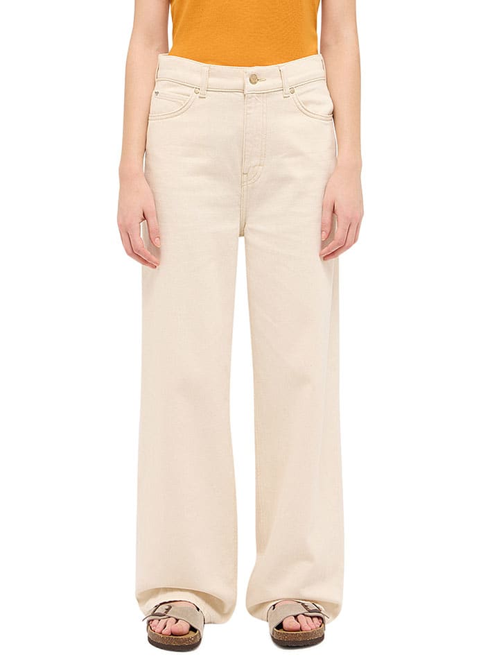 Jeans "Luise" - Comfort fit - in Beige