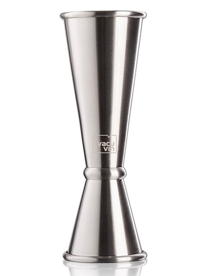 Miarka barowa w kolorze srebrnym - 60 ml