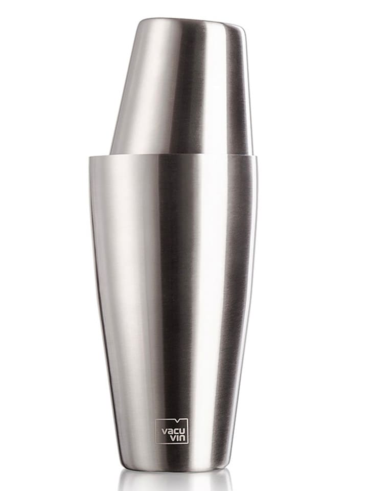 Cocktailshaker "Tin on Tin" zilverkleurig - 700 ml