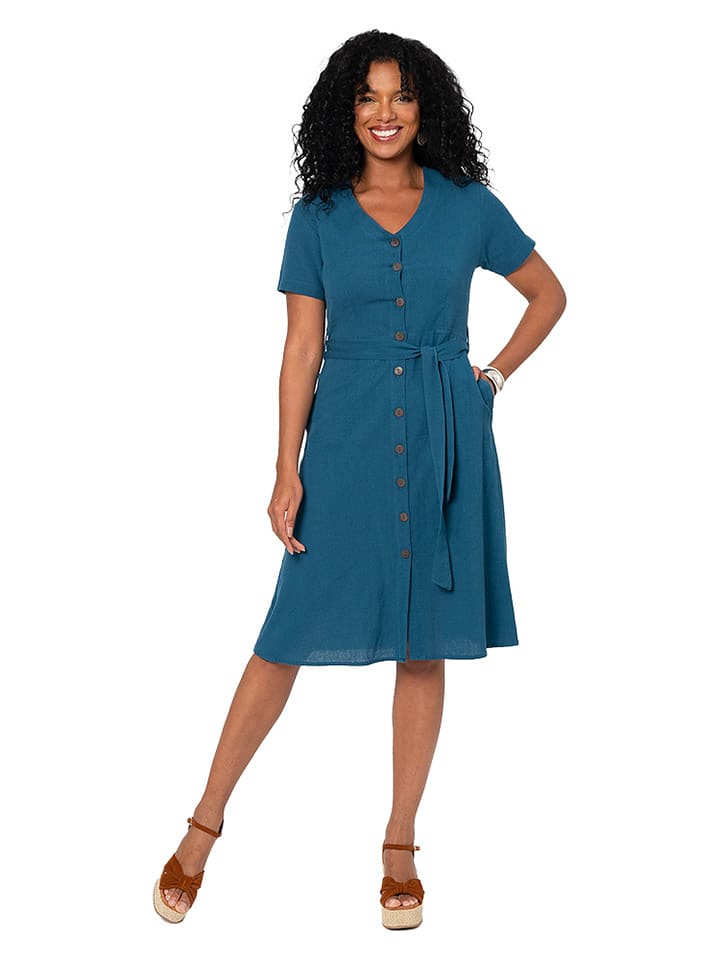 Kleid in Blau