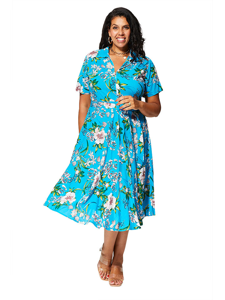 Kleid in Türkis