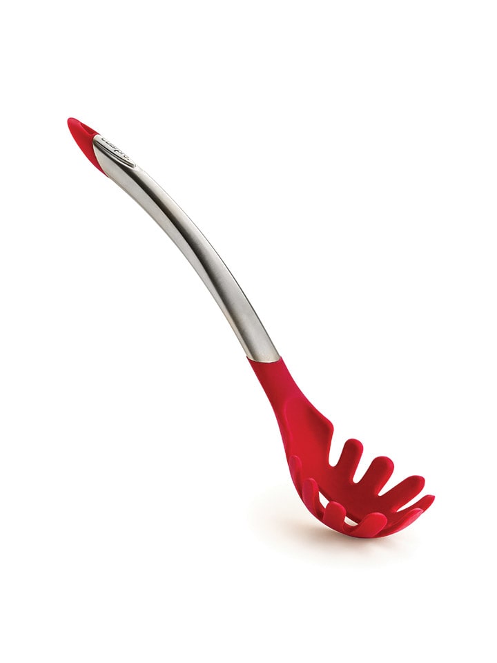 Spaghettilöffel ''Elegance'' in Rot - (L)31 cm