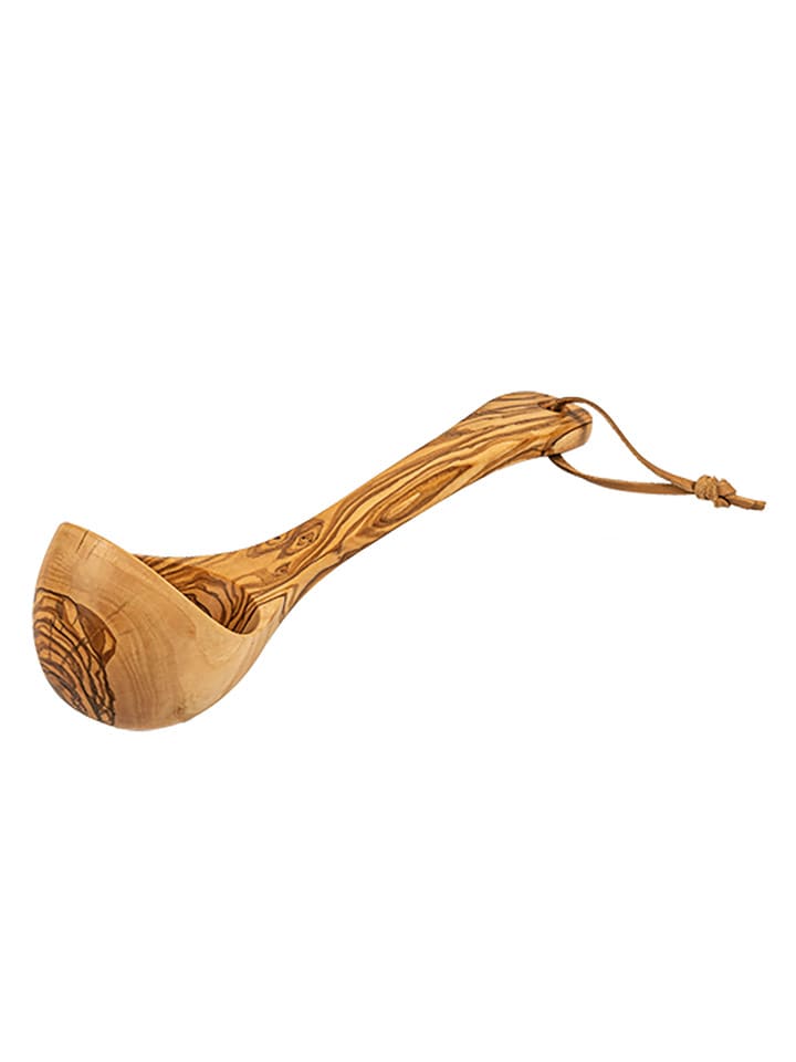 Schöpflöffel in Hellbraun - (L)30 cm