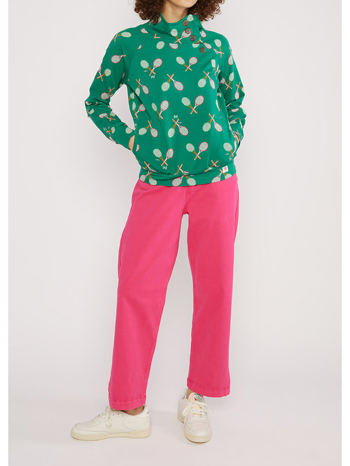 Bluza "Oh So Nettkiss" w kolorze zielonym