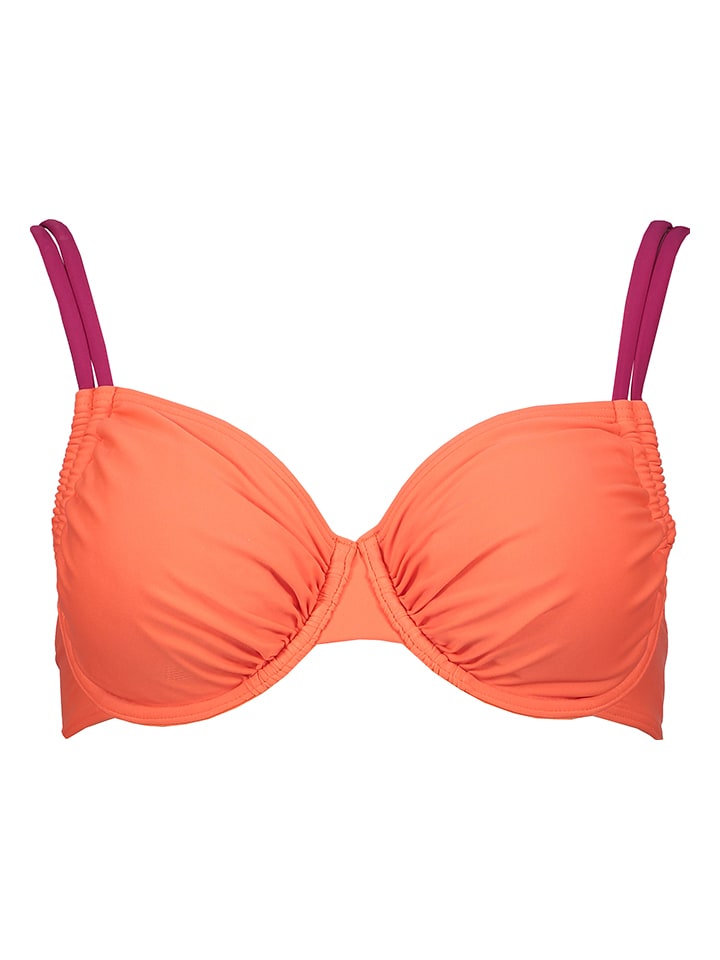 Biustonosz bikini "Yella" w kolorze pomarańczowym