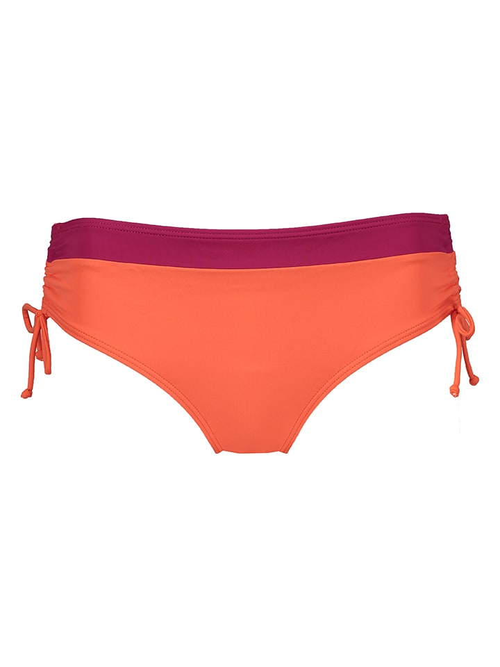 Bikinislip "Yella" oranje/roze
