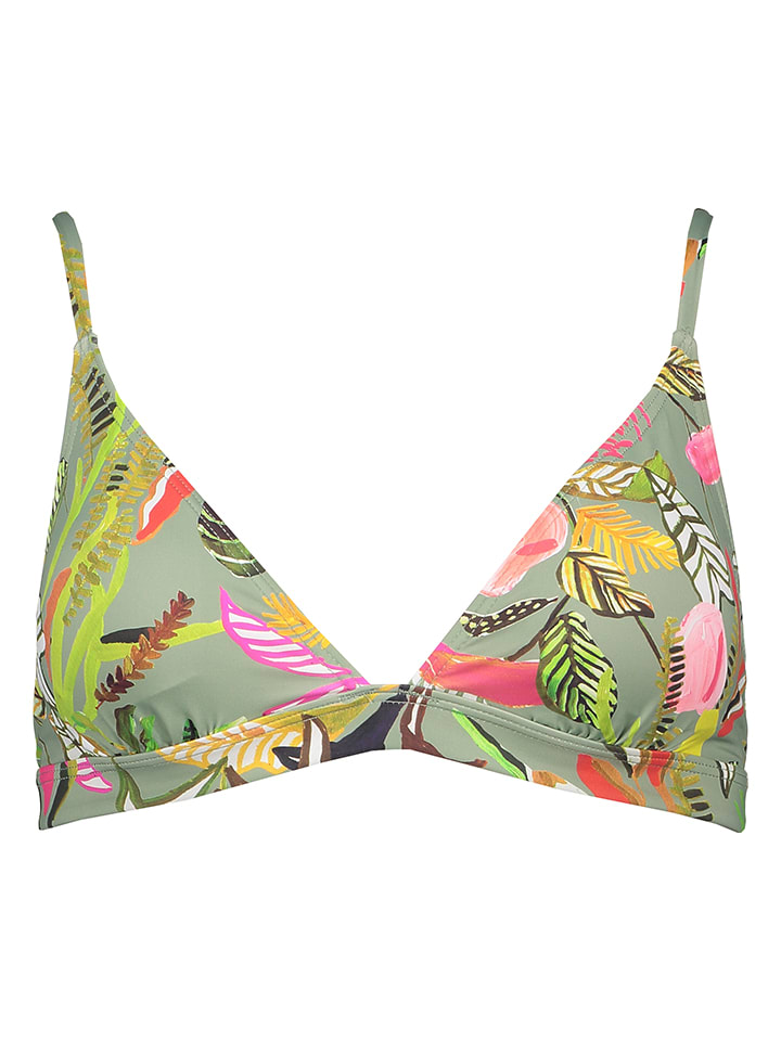 Bikini-Oberteil "Herbst" in Grün
