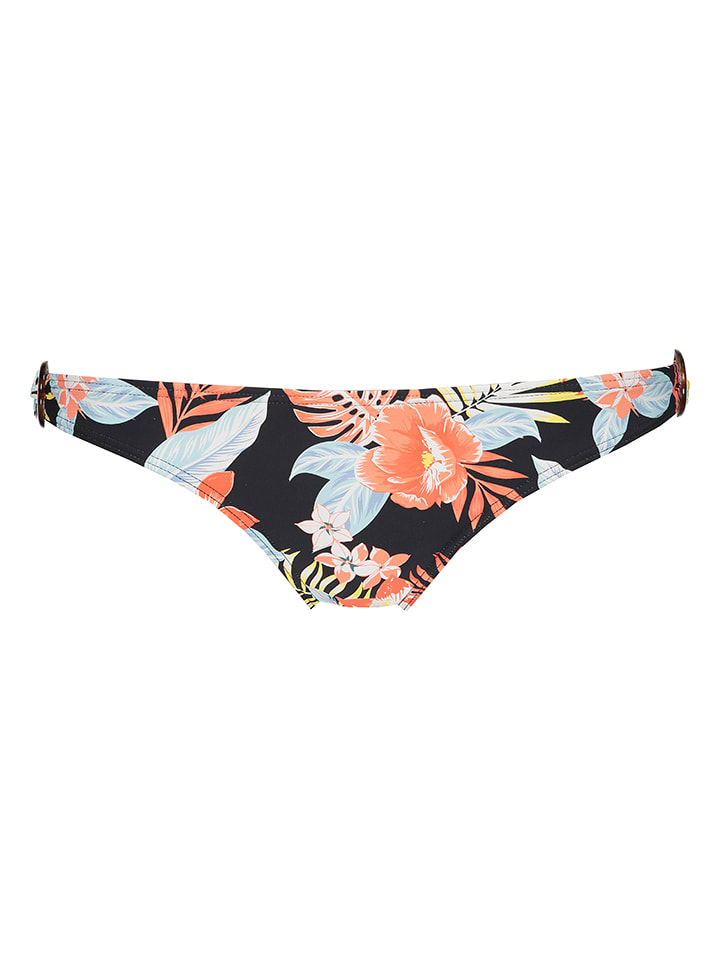 Bikini-Hose "Marika" in Schwarz/ Orange