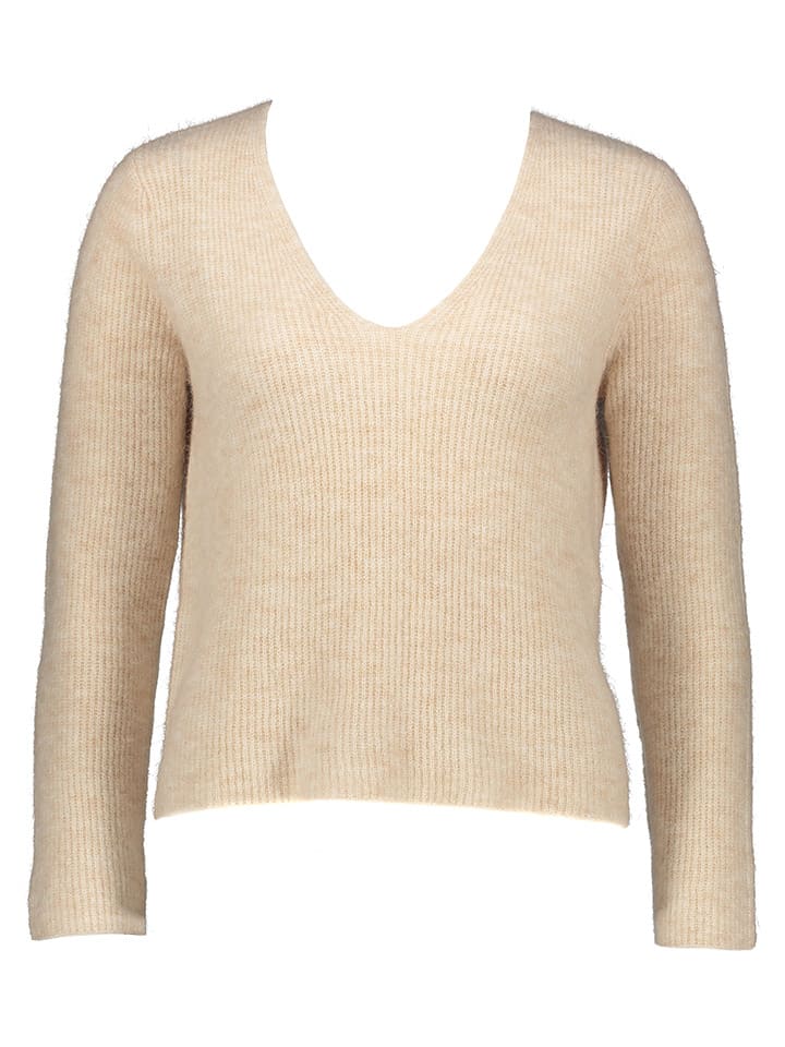 Sweter w kolorze beżowym