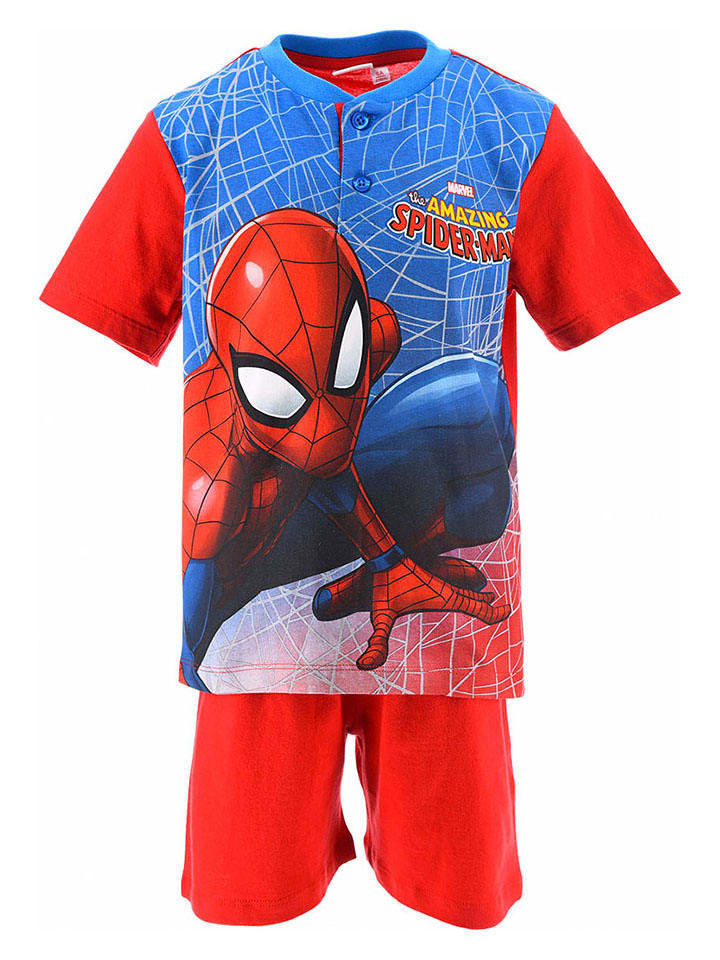 Piżama "Spider-Man" w kolorze czerwono-niebieskim