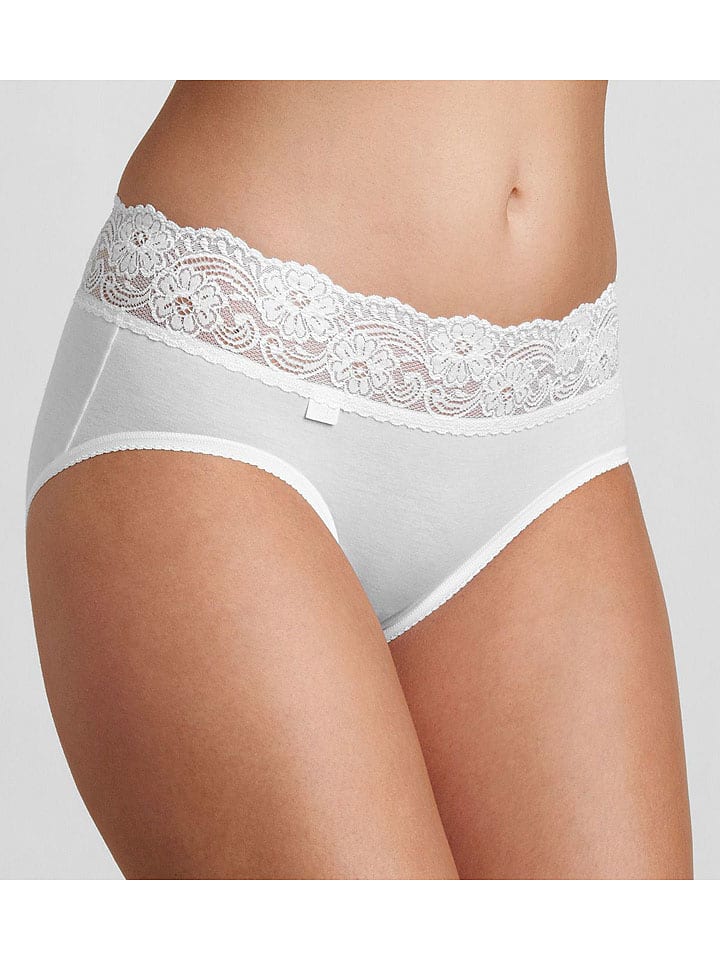 Panty "Romance" in Weiß