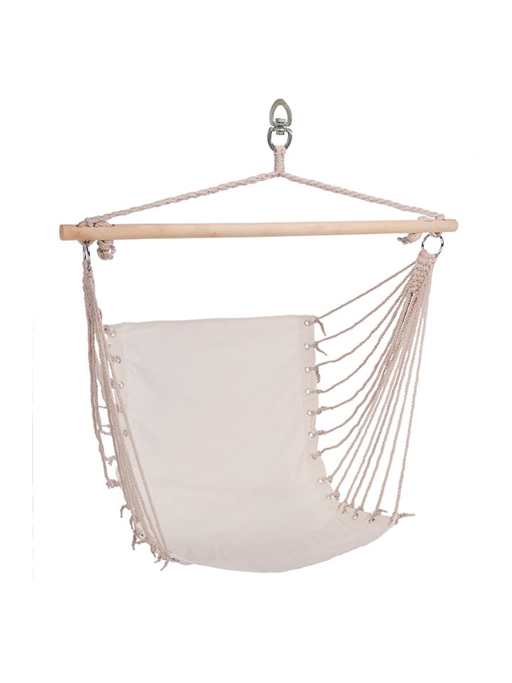 Gartenschaukel in Beige - (L)100 x (B)60 cm